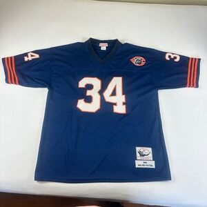 Mitchell Ness Walter Payton Chicago Bears 1985 Throwback Jersey Size 54